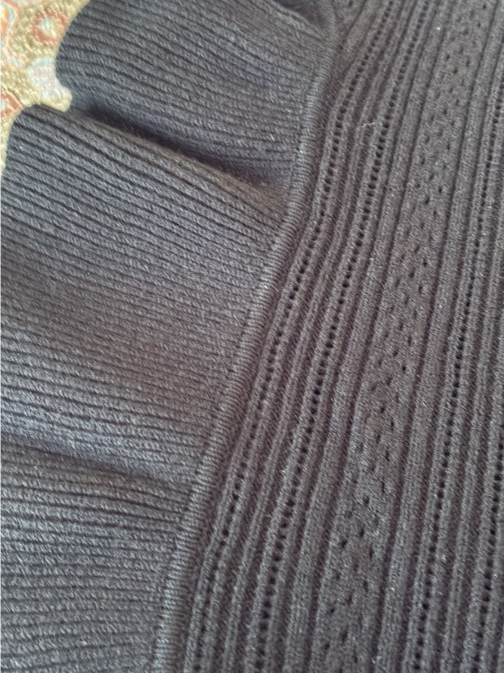 Rails Black Ruffle Sleeve Knit Tank - Picture 2 of 2